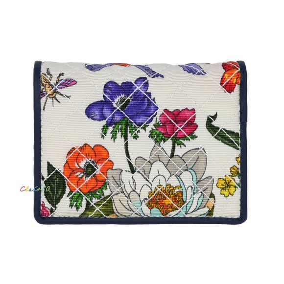 Gucci 536353 Floral Quilted Trapuntata Small Wallet - Picture 3 of 7